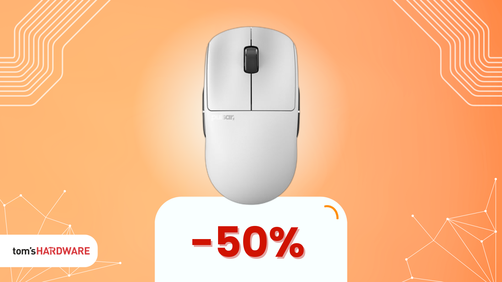 Un mouse per giocare al TOP? Eccolo! Pulsar Gaming Gears X2A con il 50% di sconto