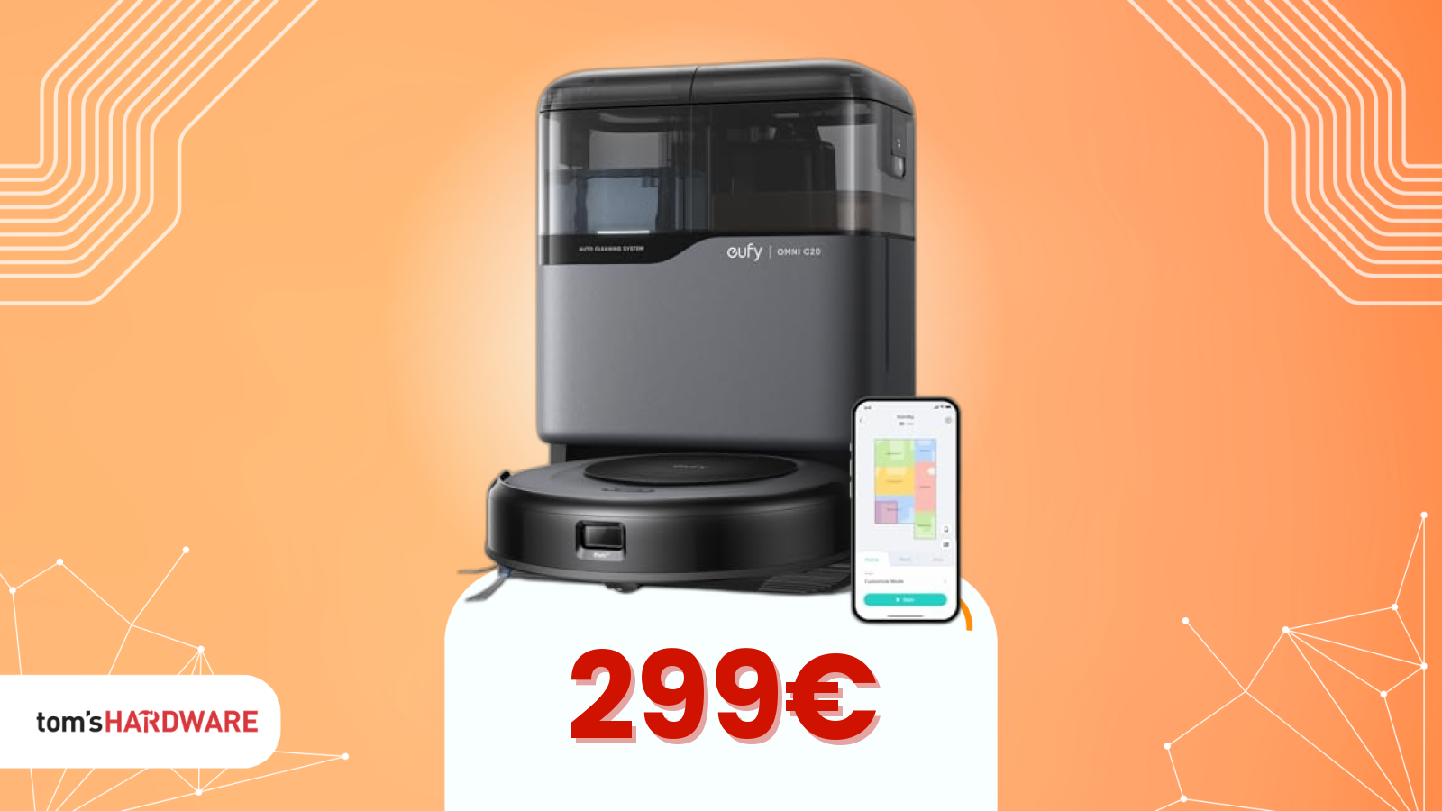 Tutto quello che volevi da un robot aspirapolvere a meno di 300€? Ecco l'offerta che aspettavi