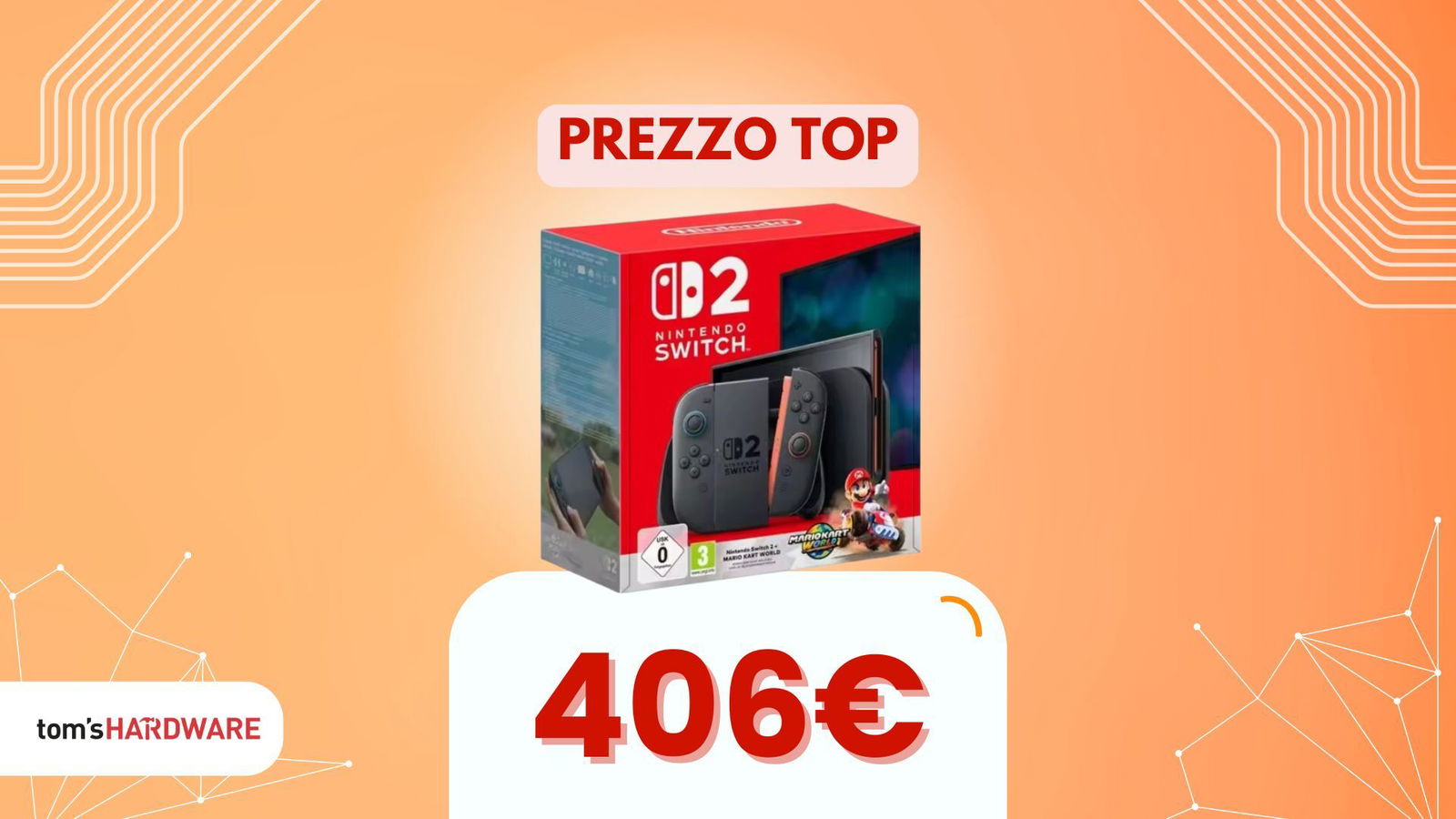 Ritorna l’offerta: Nintendo Switch 2 + Mario Kart a 406€