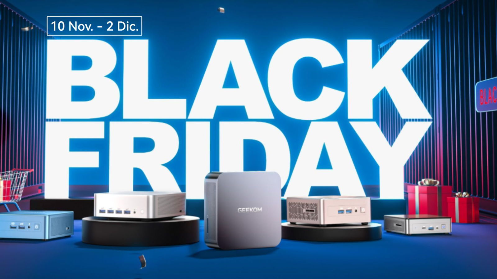 Mini PC affidabile a prezzo scontato? Il Black Friday GEEKOM ha le migliori offerte