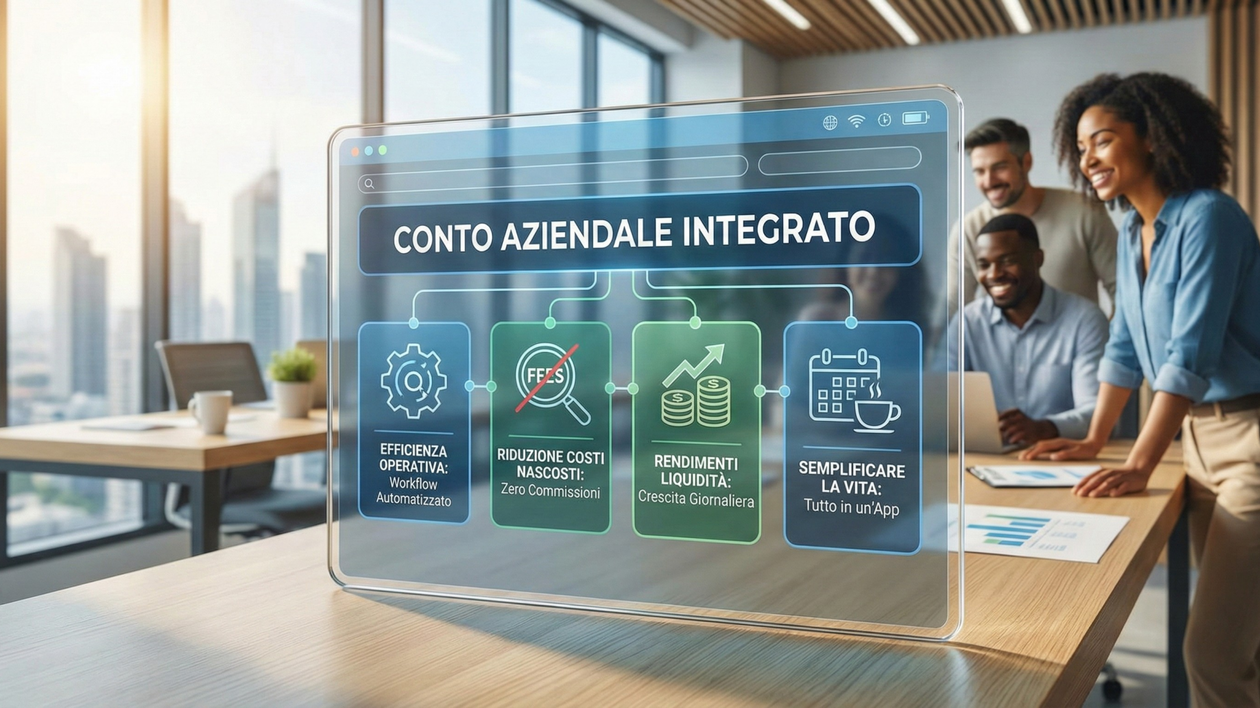 Immagine di Conto aziendale online per PMI e freelance: come Vivid semplifica la gestione finanziaria e valorizza la liquidità