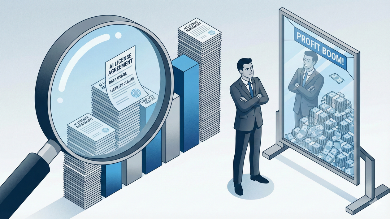 Immagine di L'IA fa risparmiare l'80% del tempo lavoro, secondo chi la vende