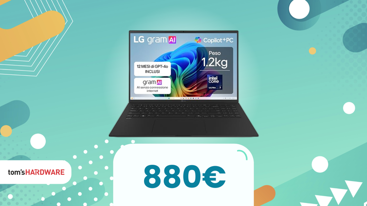 Immagine di LG Gram con AI offline: il miglior prezzo di sempre
