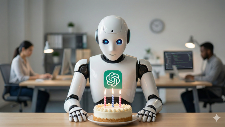 Immagine di ChatGPT compie tre anni: l'infrastruttura invisibile che ha riscritto le regole del lavoro