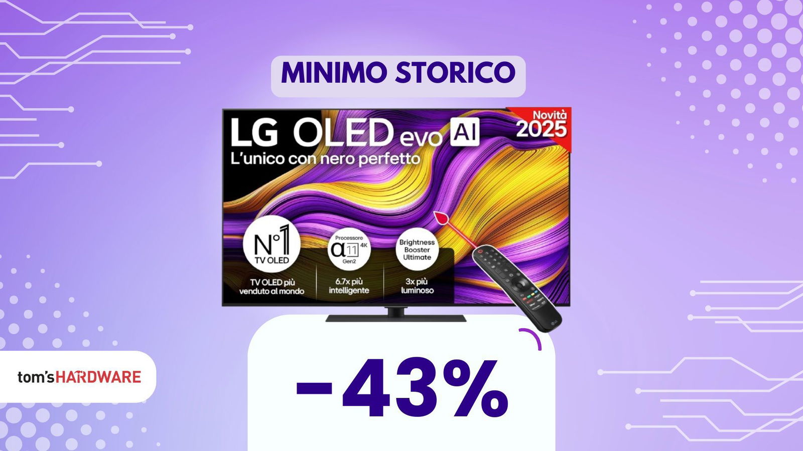 Ultime ore per avere la TV 2025 che mette KO tutti gli OLED a un prezzo incredibile