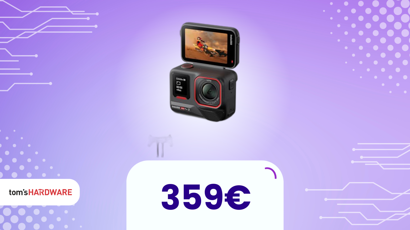 Prezzo shock Insta360: non al Black Friday, ma oggi sì