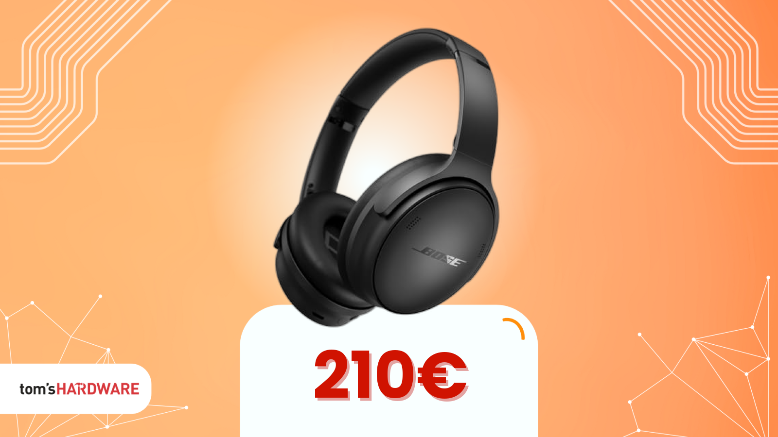 Cuffie Bose ancora sotto la media! Il prezzo non è salito dopo il Black Friday