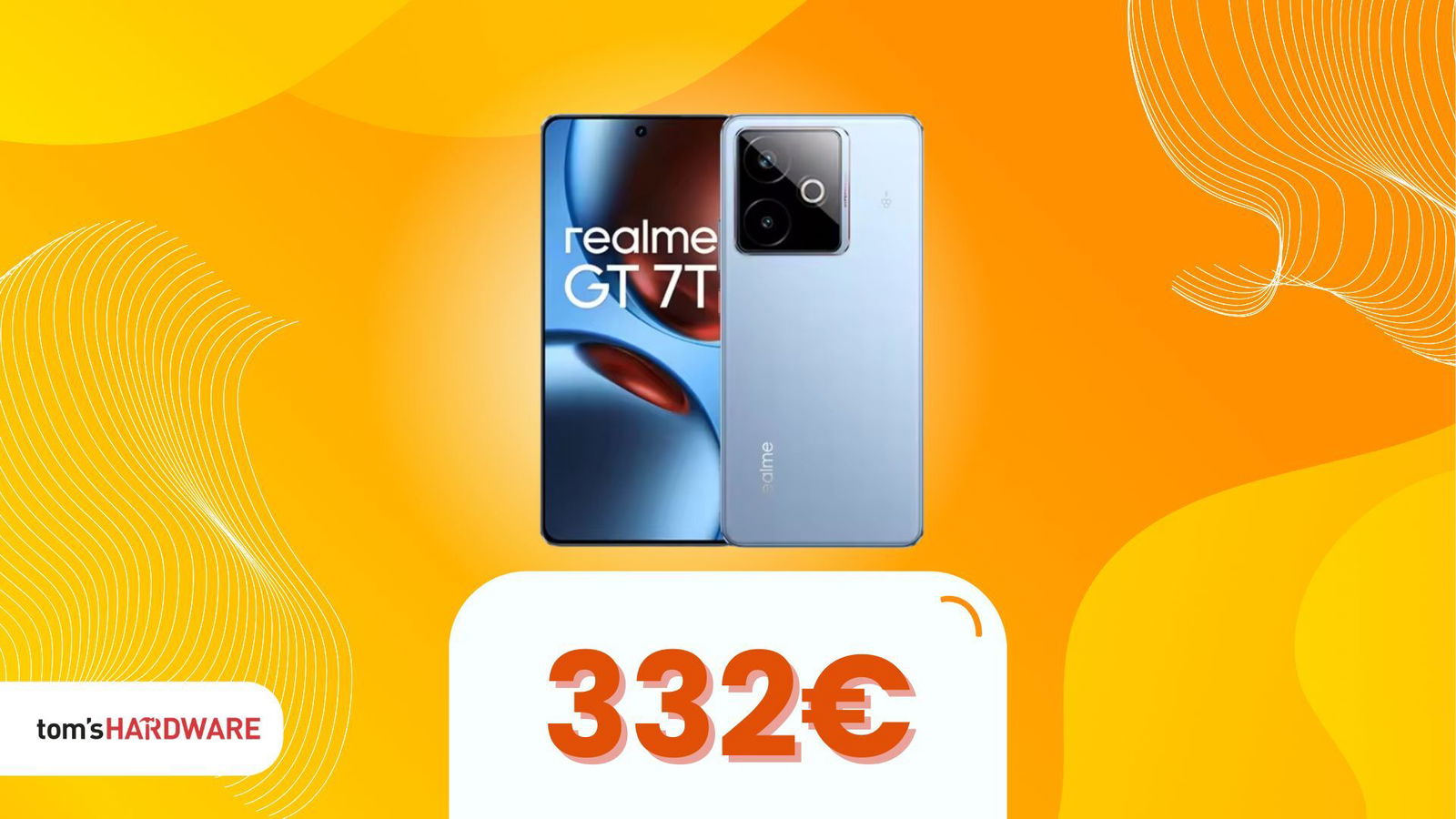 Mostro di autonomia (anche in Europa): Realme GT 7T scende a 332€