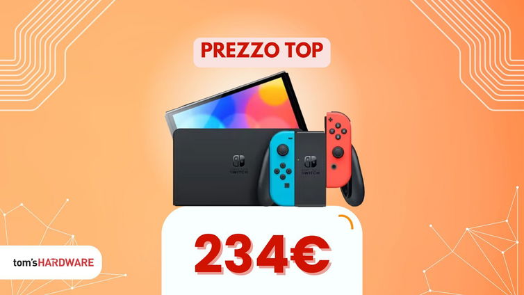 Immagine di Lo scorso anno hai rimandato il regalo? Ora la Switch OLED è in offerta a 234€