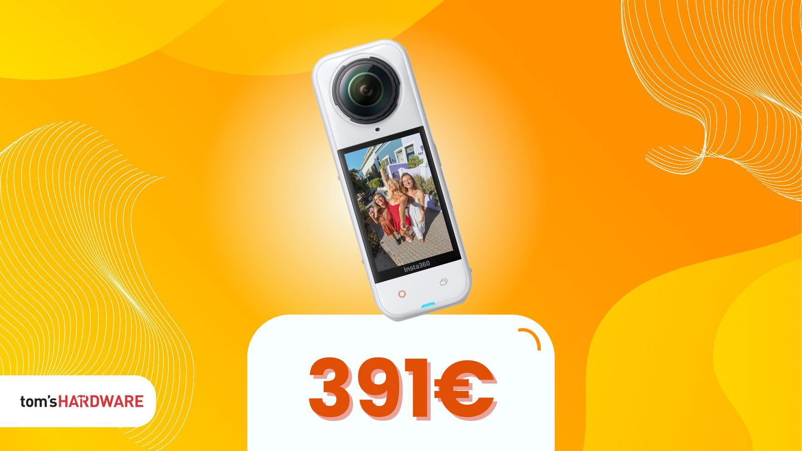 Sotto i 400€, quasi magia: Insta360 X5 in offerta lampo