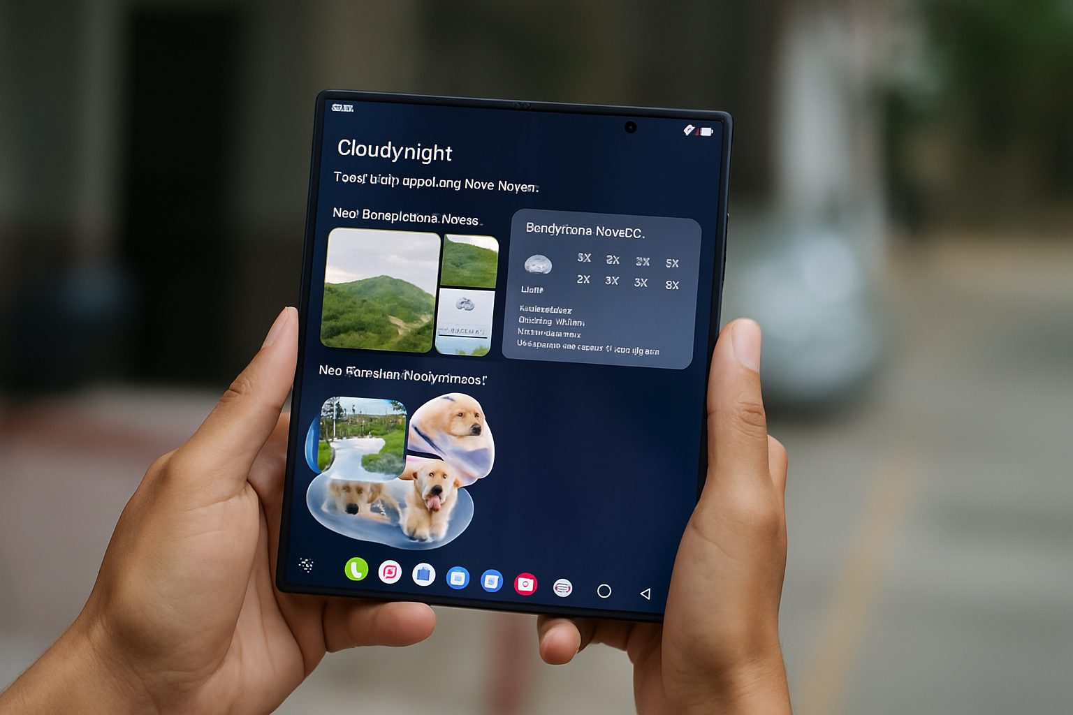 Samsung Galaxy Fold 8 punta a batteria e ricarica finalmente top