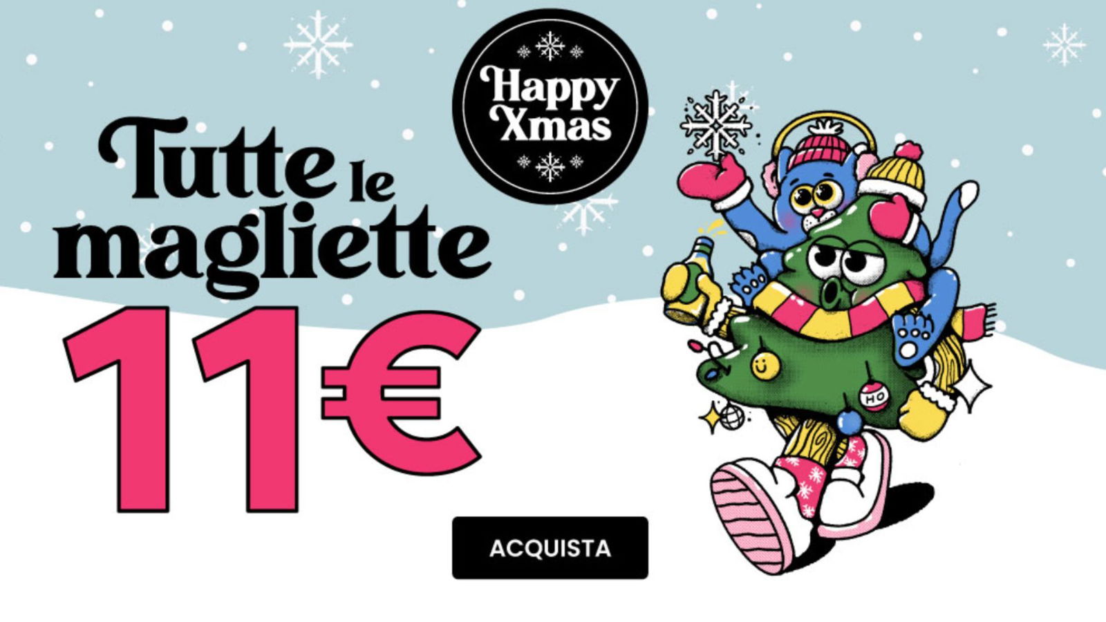 Non le indossi a Natale, ma è il momento perfetto per farne scorta a 11€