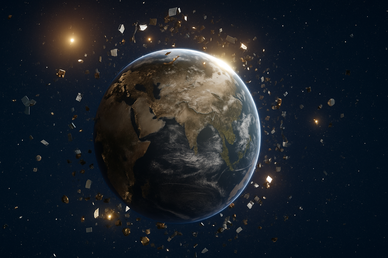 Detriti spaziali? Ora diventano risorse da riutilizzare