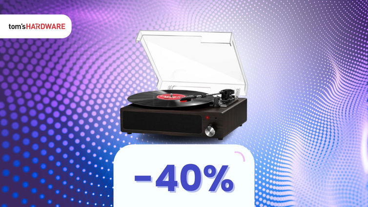 Immagine di Stile rétro, cuore hi-tech: l’offerta sui giradischi da non perdere