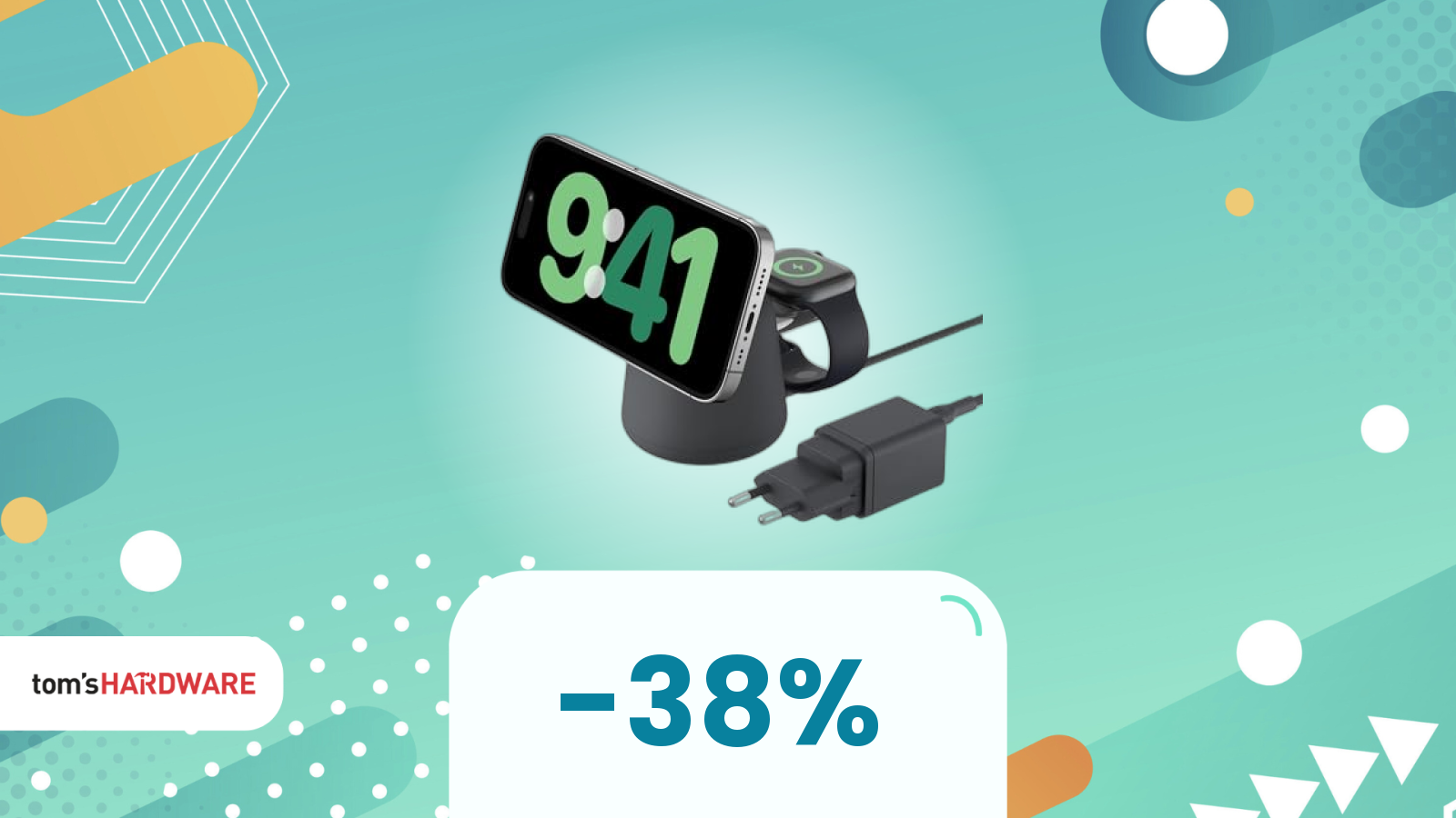 Dimentica il prezzo pieno: con il -38% questo caricabatterie wireless è un affare