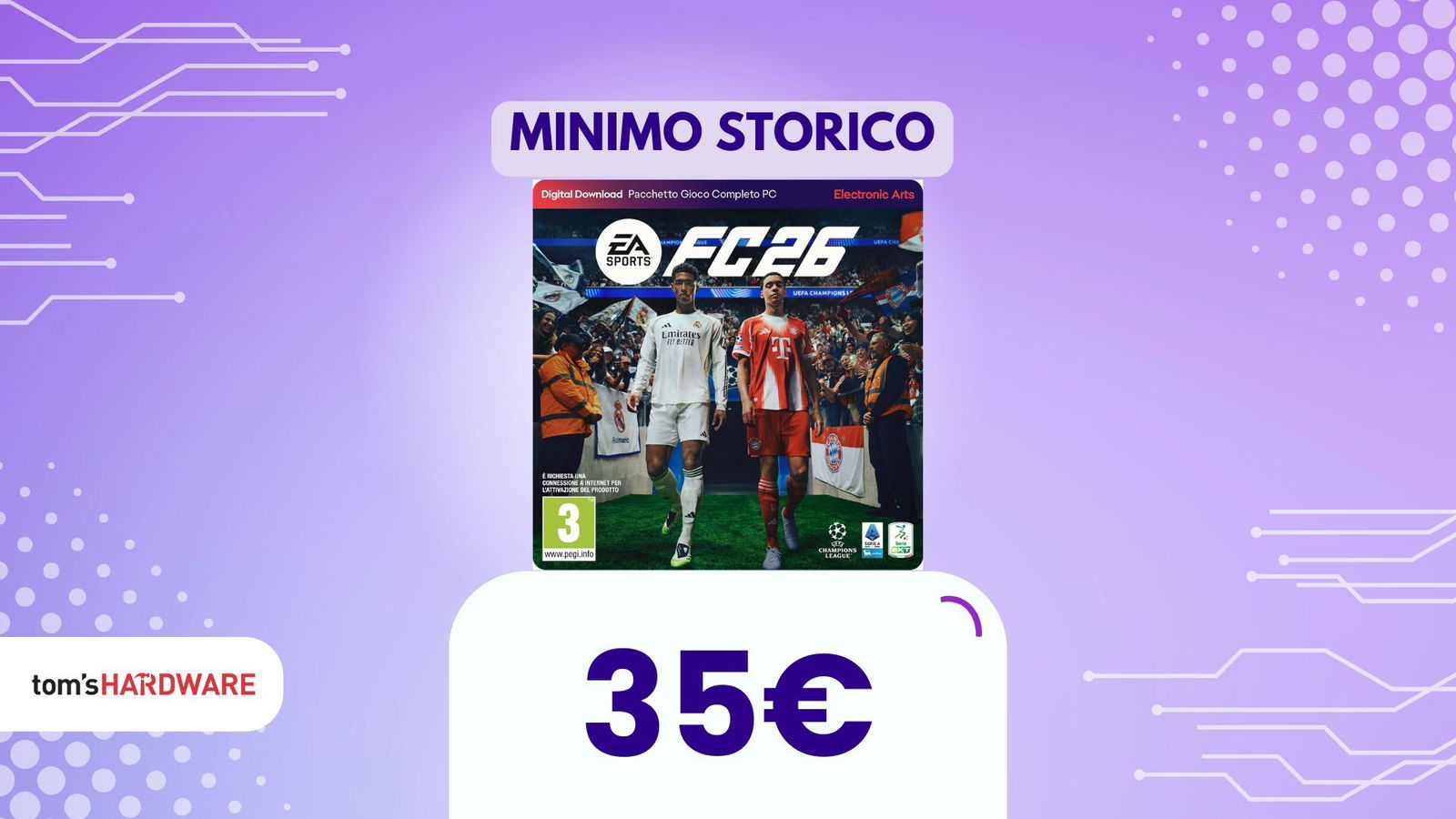 EA SPORTS FC 26: il seriale lo trovi anche su Amazon. Oggi a 35€