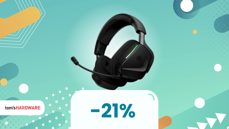 Immagine di Nel mare di sconti, oggi la spuntano queste cuffie Corsair con un super minimo storico