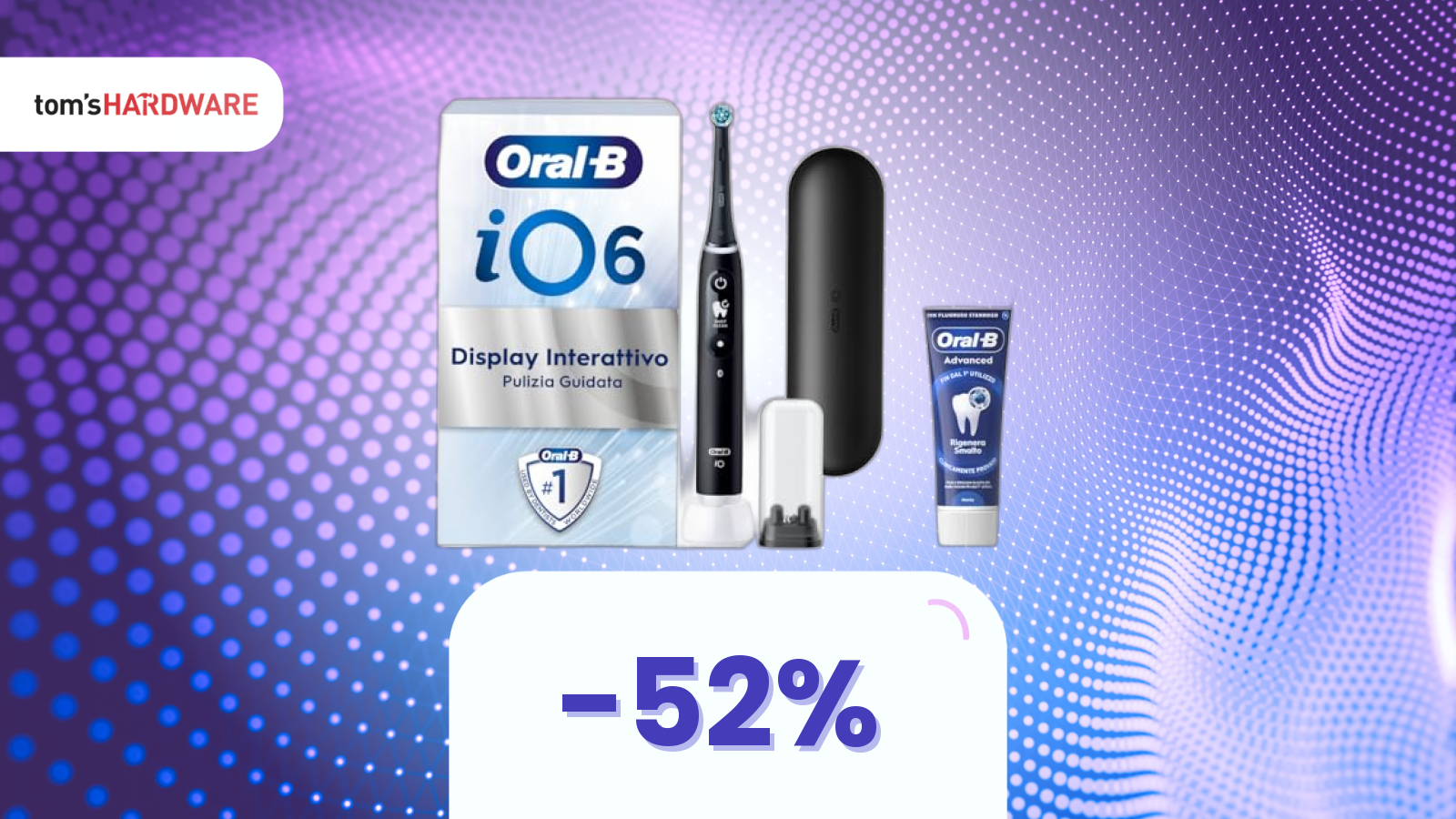 Al Black Friday non si era visto: ora l’Oral-B iO cala di oltre il 50%