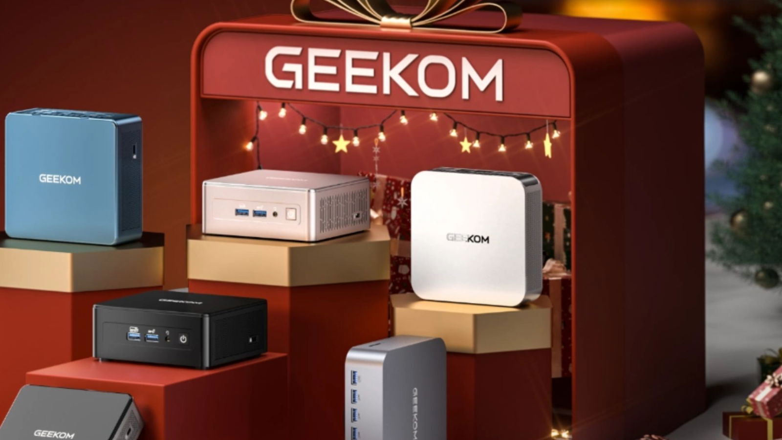 A Natale, i prezzi dei mini PC GEEKOM vanno verso il basso