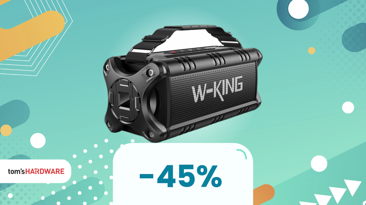 Immagine di 65€, 50W RMS e uno sconto folle: la cassa Bluetooth che spacca