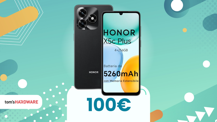 Immagine di Telefono Honor con super batteria (5000+ mAh) scende per la prima volta sotto i 100€