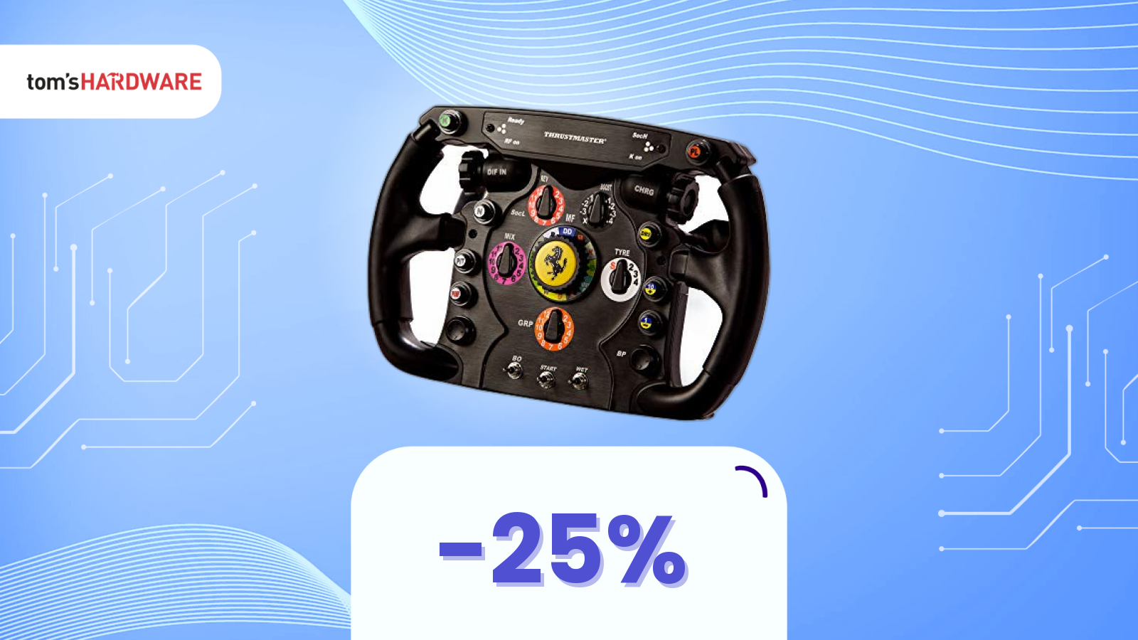Dai una marcia in più al tuo Thrustmaster con la corona F1 in forte sconto