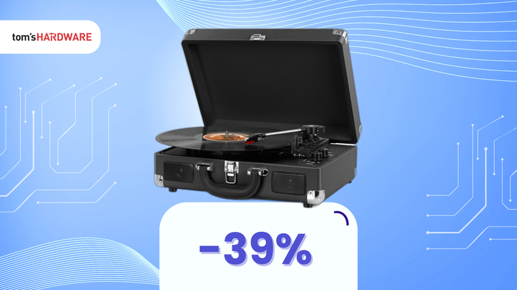 Immagine di 36€ per riscoprire la magia del vinile con un tocco contemporaneo