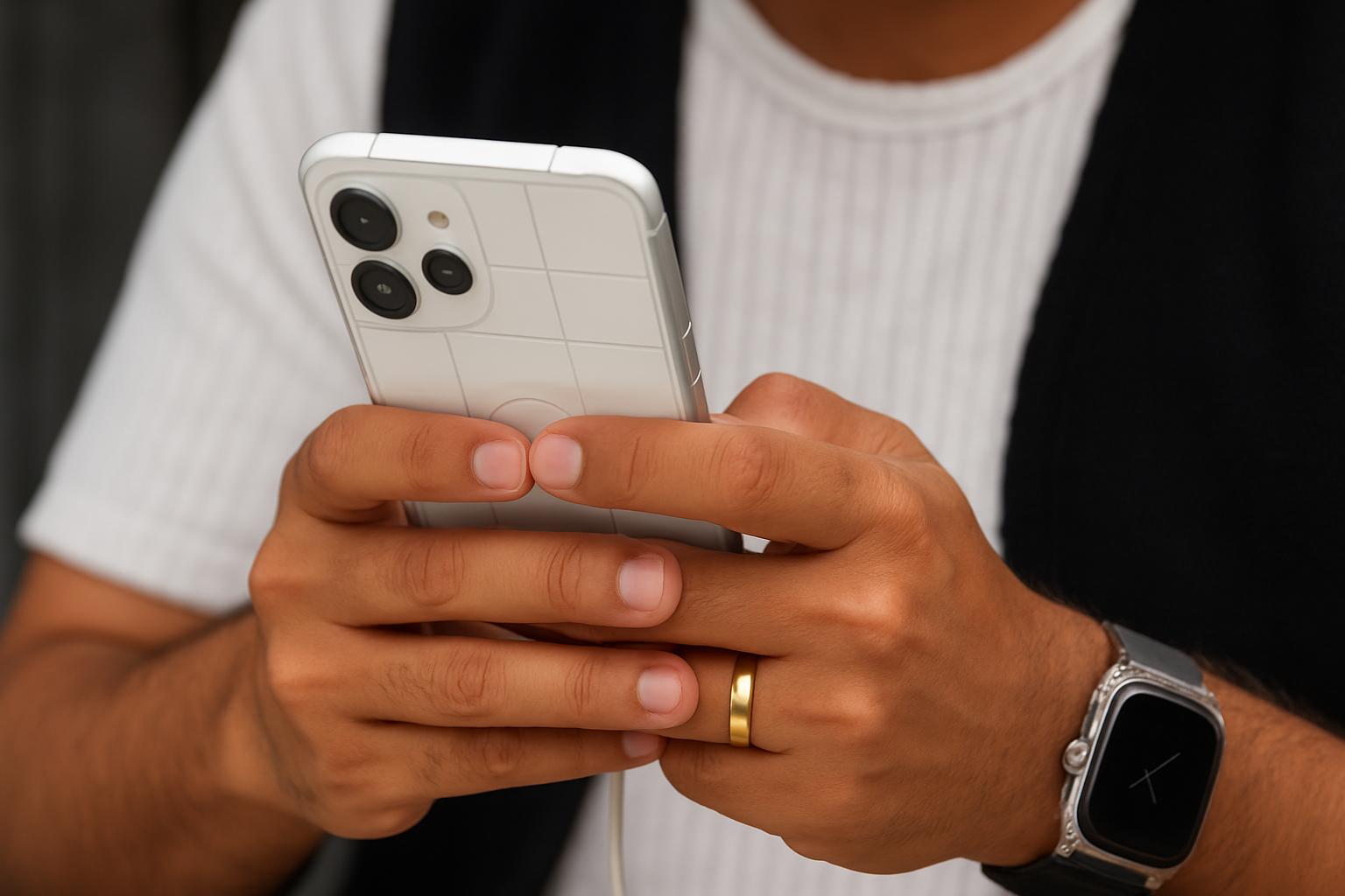 Siamo tutti a rischio "mignolo da smartphone"