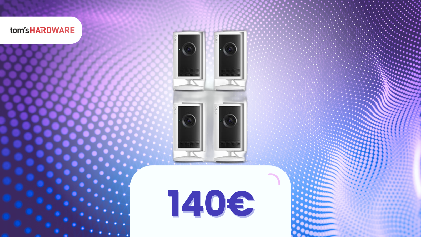 Dopo una pausa, questa videocamera Ring è di nuovo in super-sconto