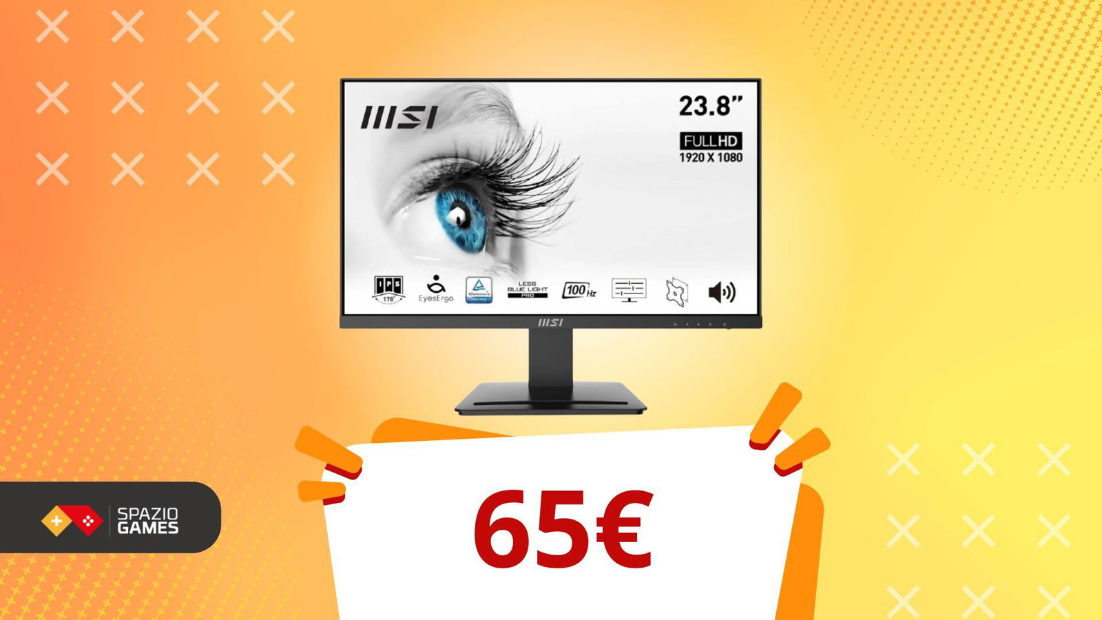 Monitor MSI a 65€! La prossima occasione potrebbe essere lontana
