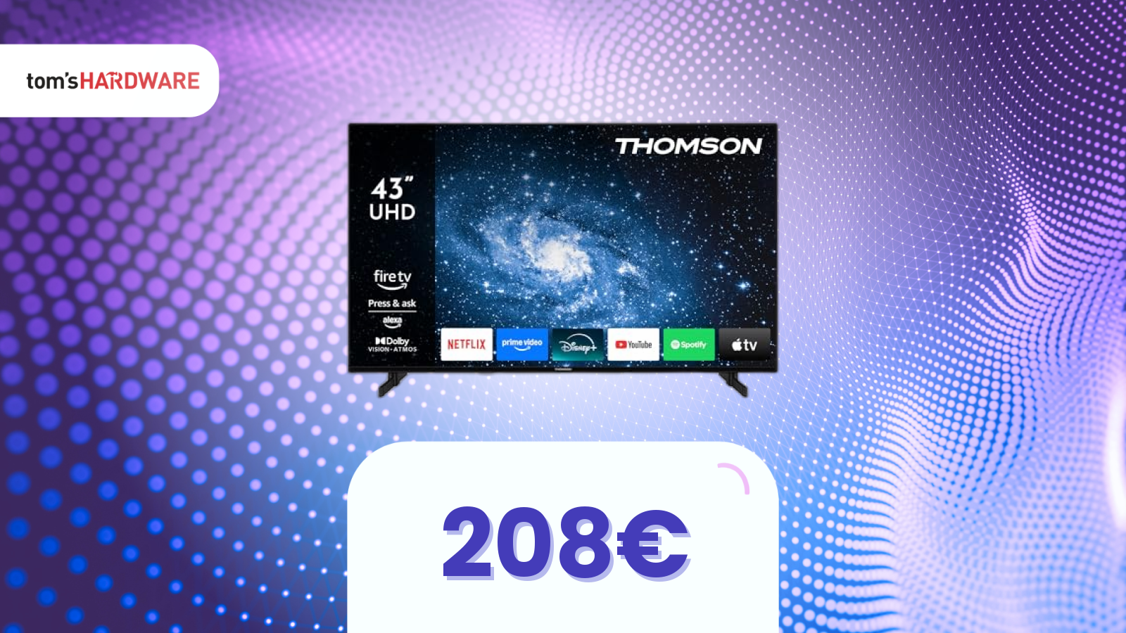 Questa TV con Fire TV integrato non è di Amazon ma costa solo 208€