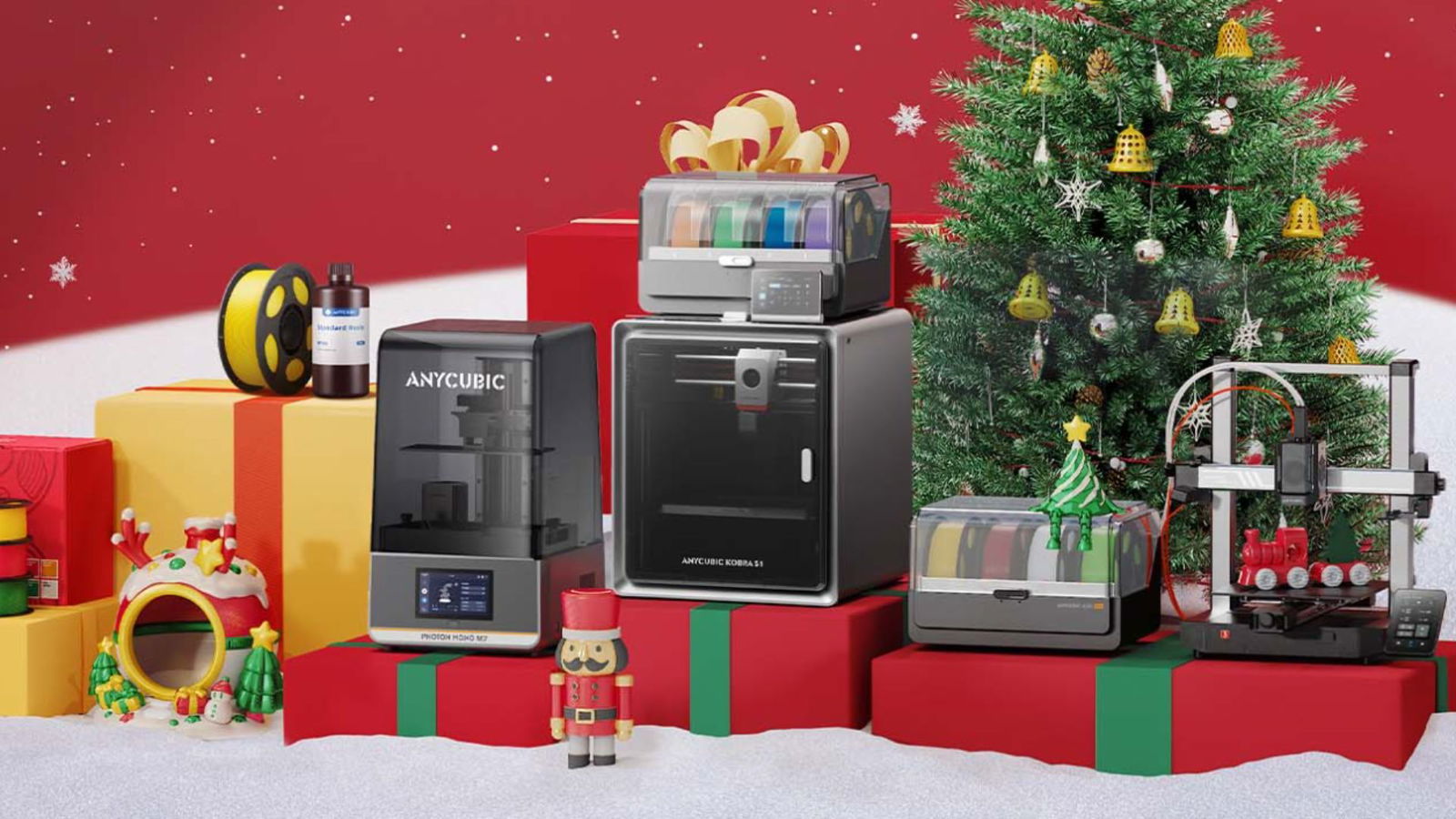 Sotto l’albero, il tuo prossimo capolavoro 3D: Anycubic ti fa risparmiare