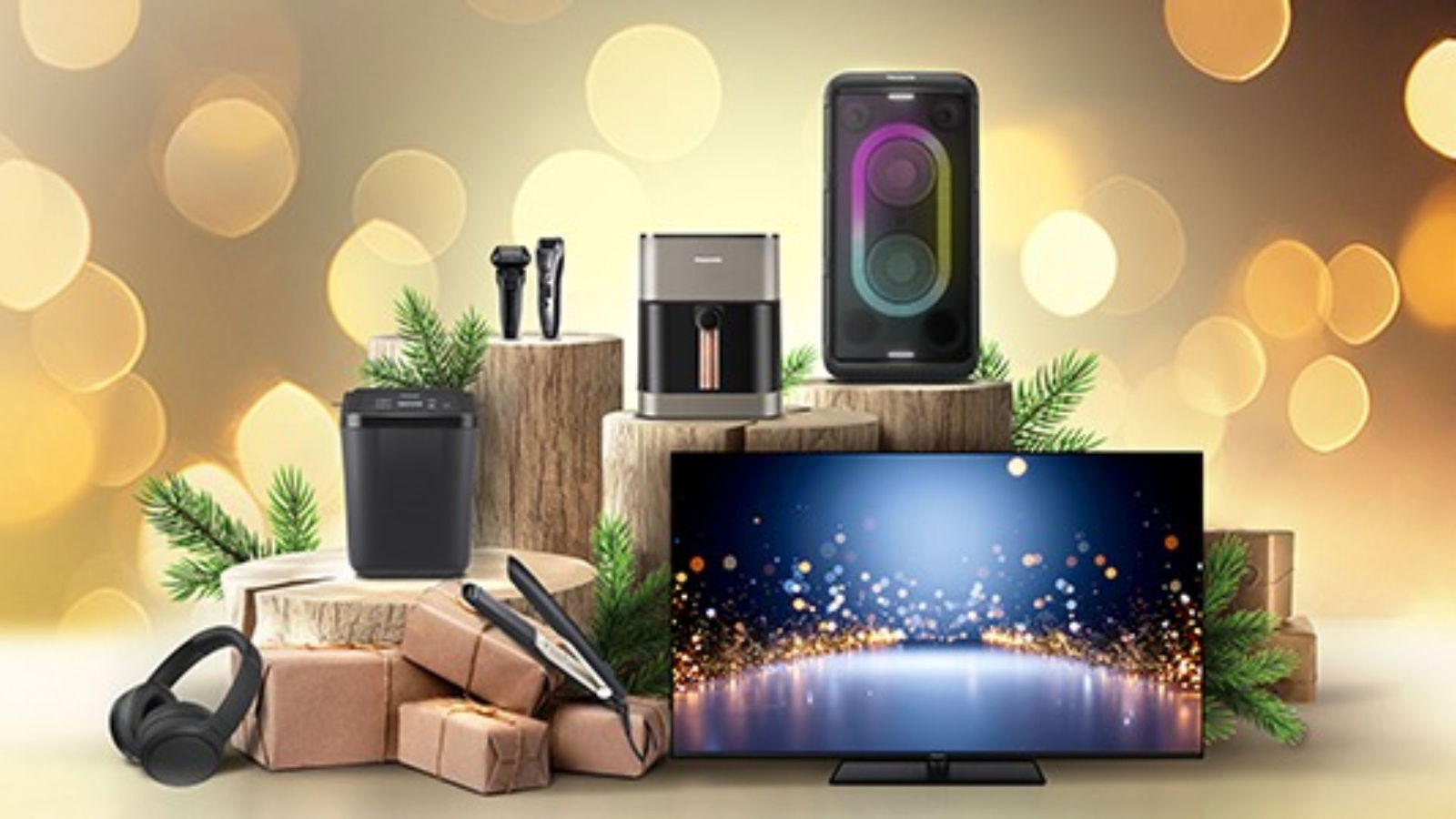 Sconti di Natale Panasonic: applica i coupon e risparmia fino a 350€