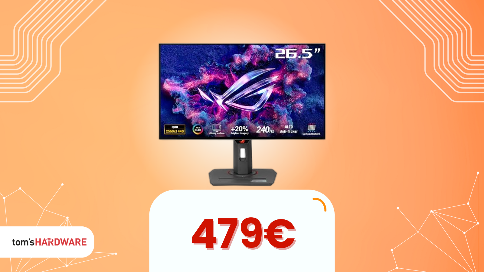 Sorpresa! Il prezzo da Black Friday è tornato, almeno per questo Asus ROG OLED