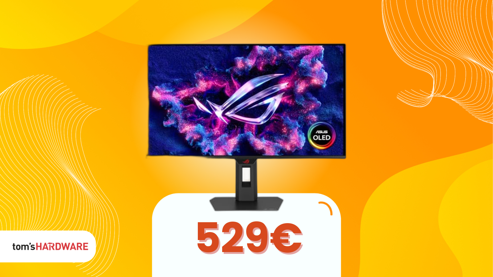 Dì addio al vecchio monitor e dai il benvenuto al 2026 con questo Asus OLED