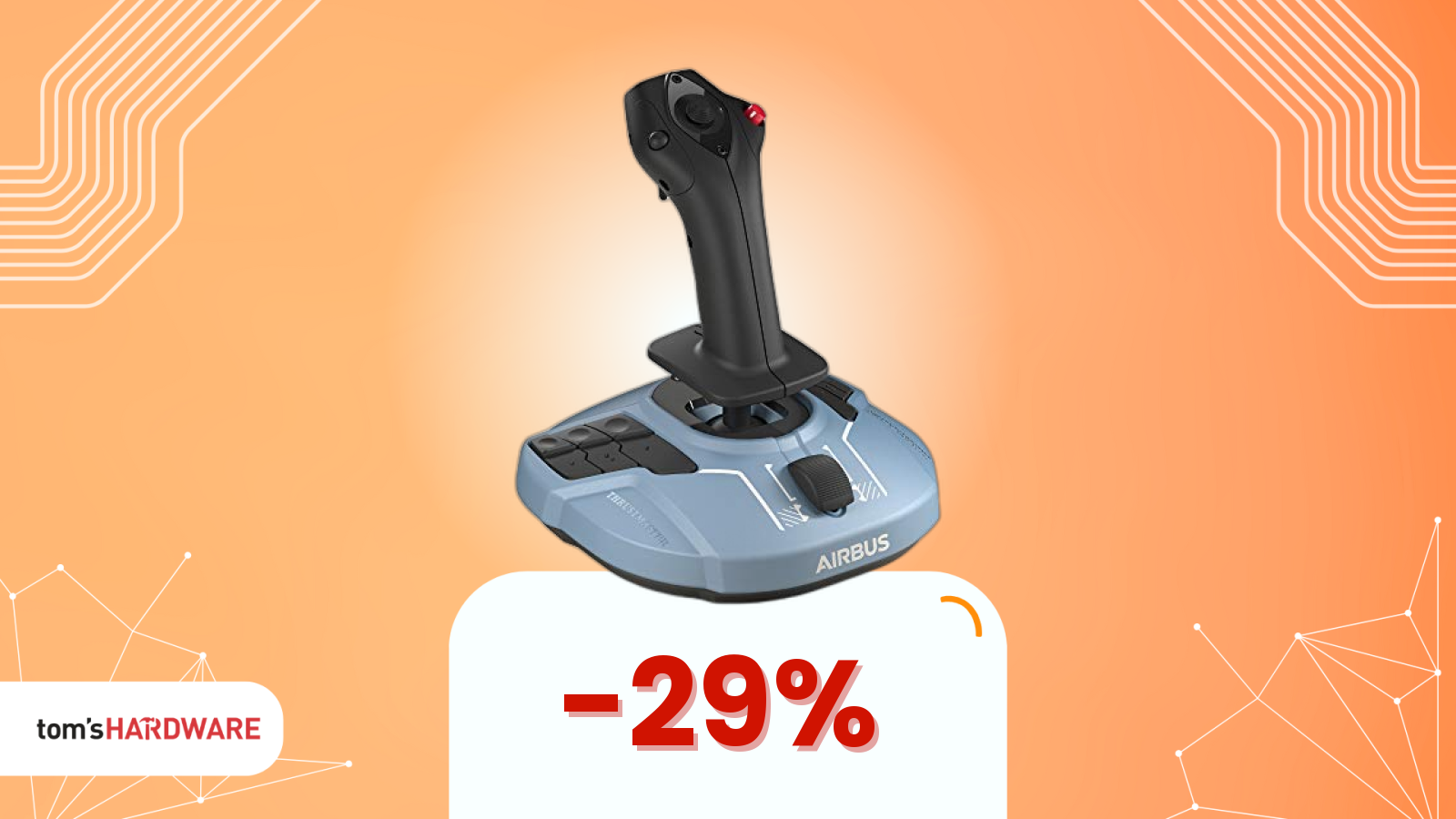 Un mini cockpit davanti a te: il Thrustmaster che garantisce divertimento sotto i 50€