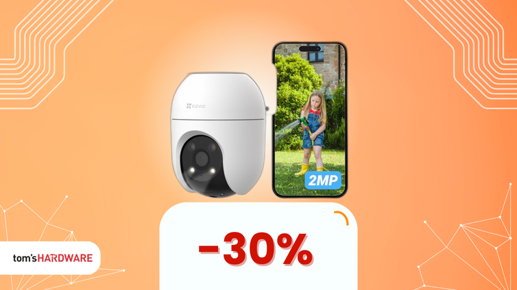 Immagine di Un occhio anche fuori casa: telecamera EZVIZ in promo sotto i 35€