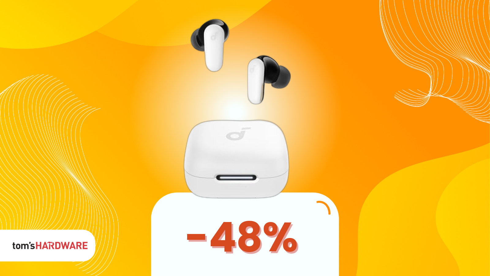 Auricolari Soundcore in super offerta: -48% per audio top, con o senza ANC