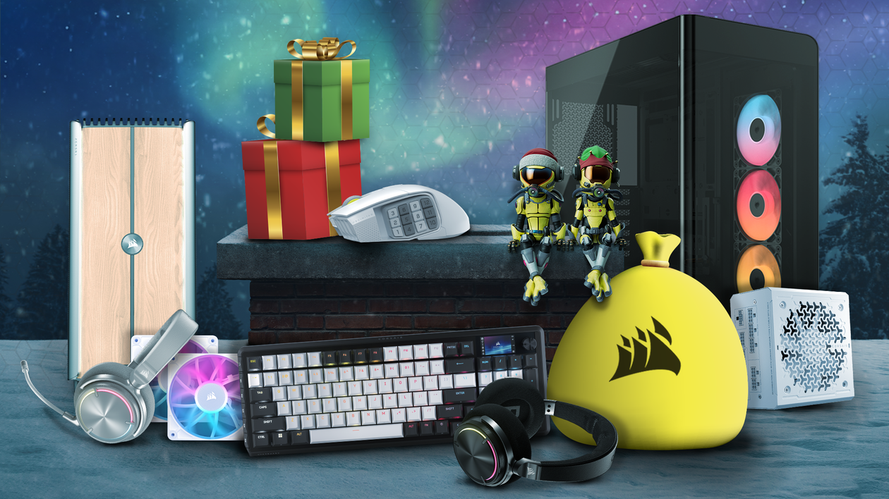 Immagine di Corsair, via alle offerte di Natale su hardware PC e gaming