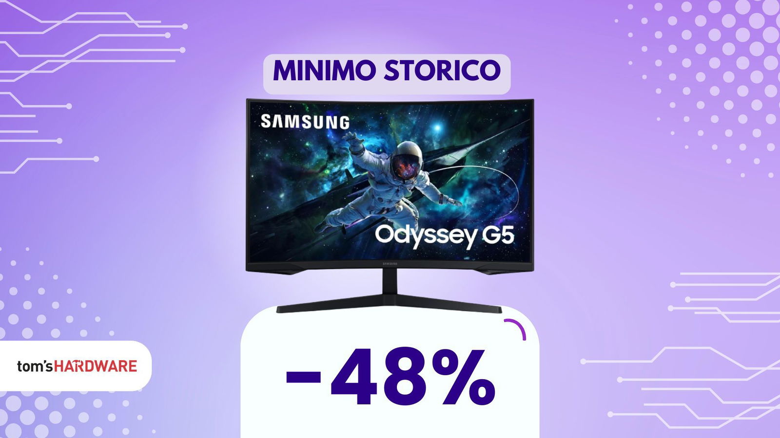 Amazon sorprende: Samsung Odyssey G5 32" a prezzo del 27"