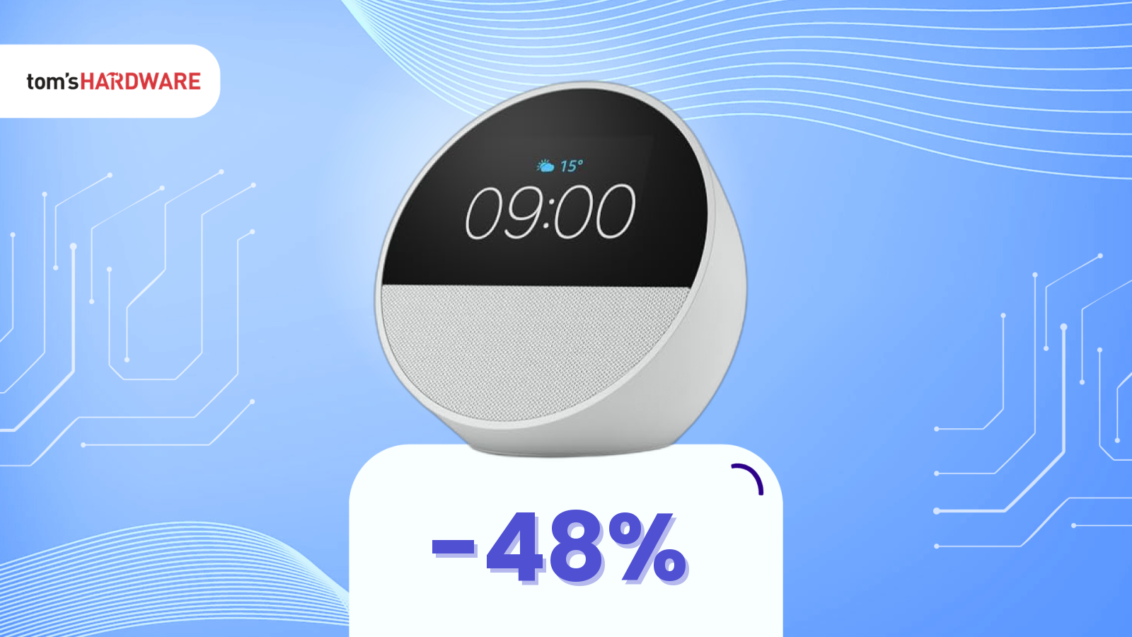 Sotto l’albero arriva l’intelligenza: Echo Spot a meno di 50€