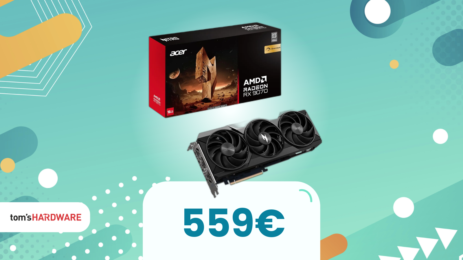 A 559€, la RX 9700 è il regalo di Natale perfetto per il tuo setup