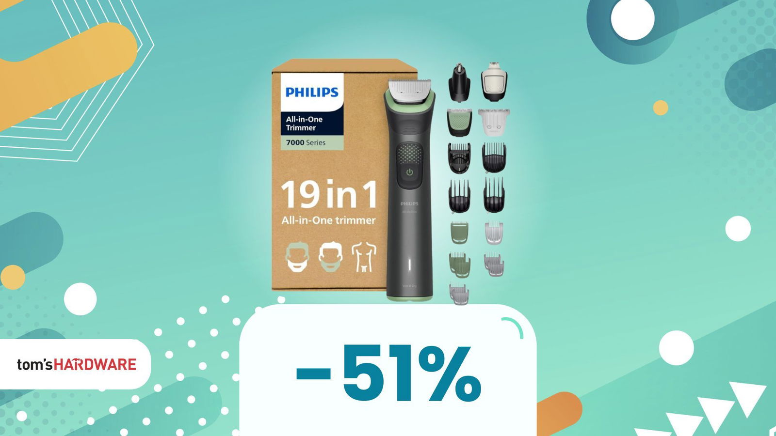 Barba, capelli, corpo: questo Philips fa tutto e costa meno che mai