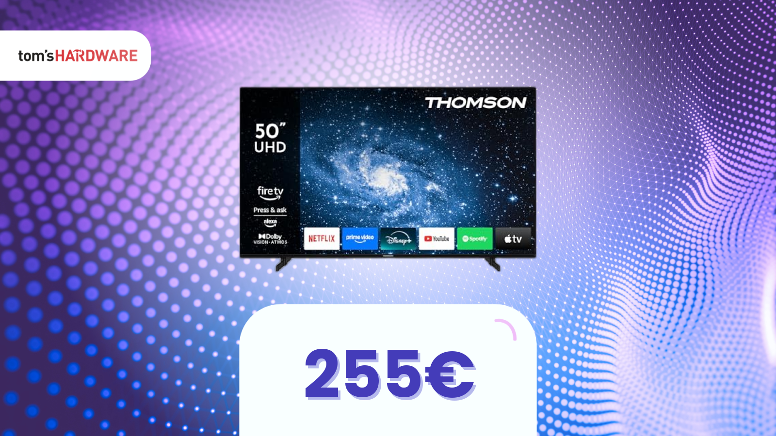 Sogni una TV grande? Ora costa meno di quanto pensi: 255€