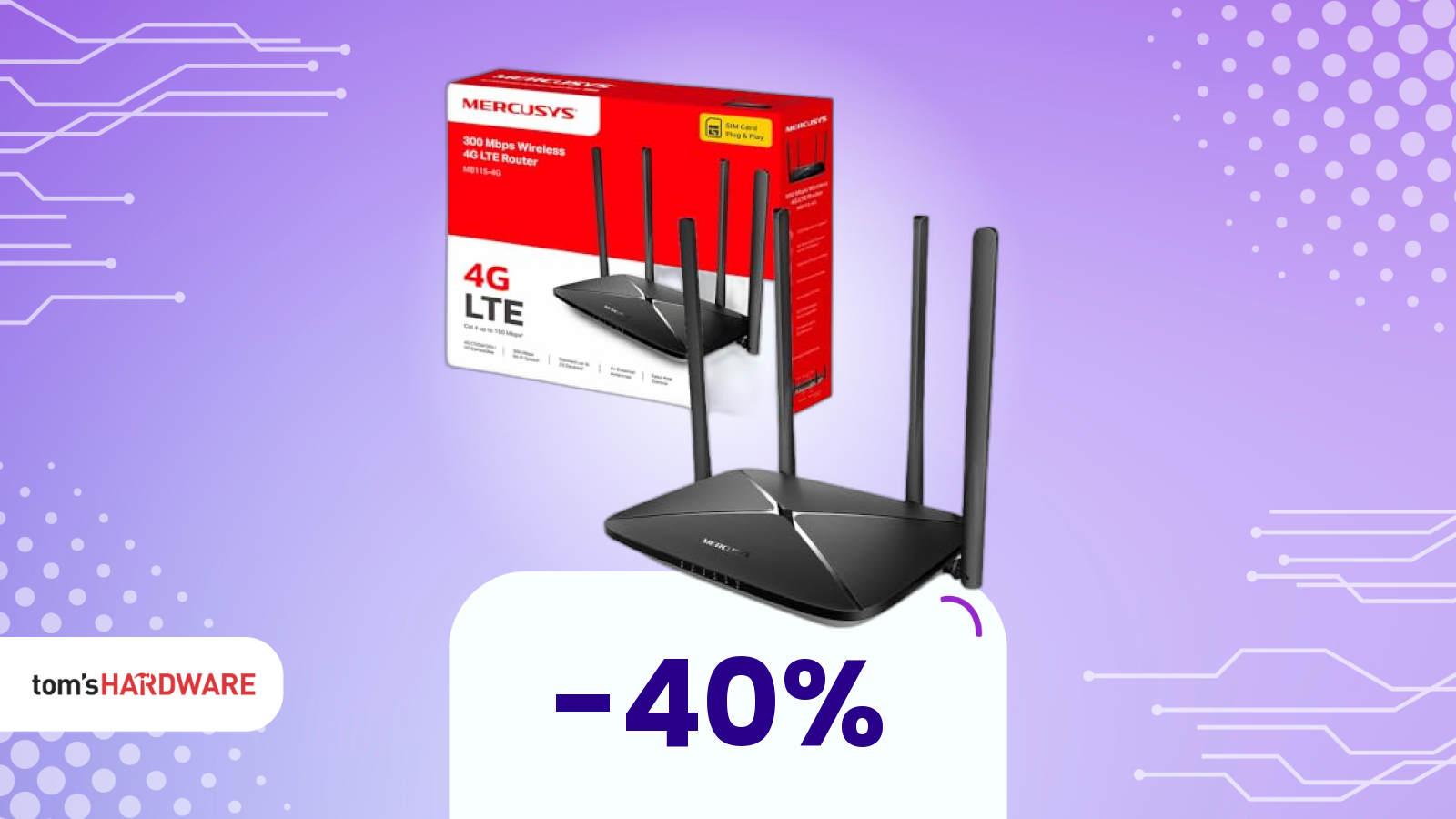 Con 30€ puoi avere un router discreto che ti fa anche andare in 4G
