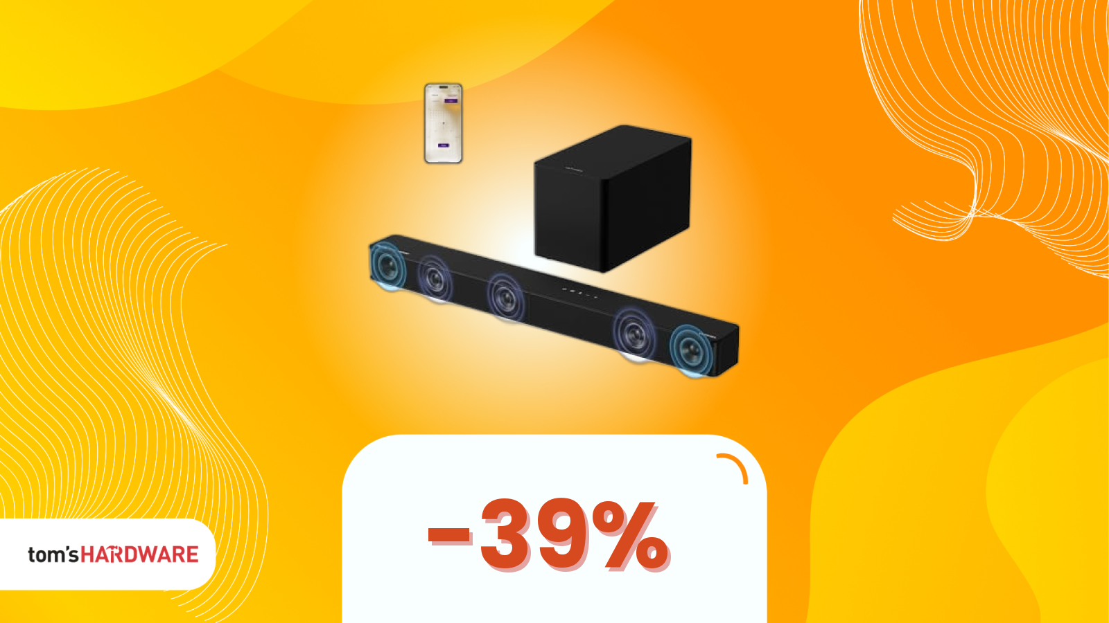 Soundbar con HDMI eARC a 109€: il suono che cercavi a prezzo scontato