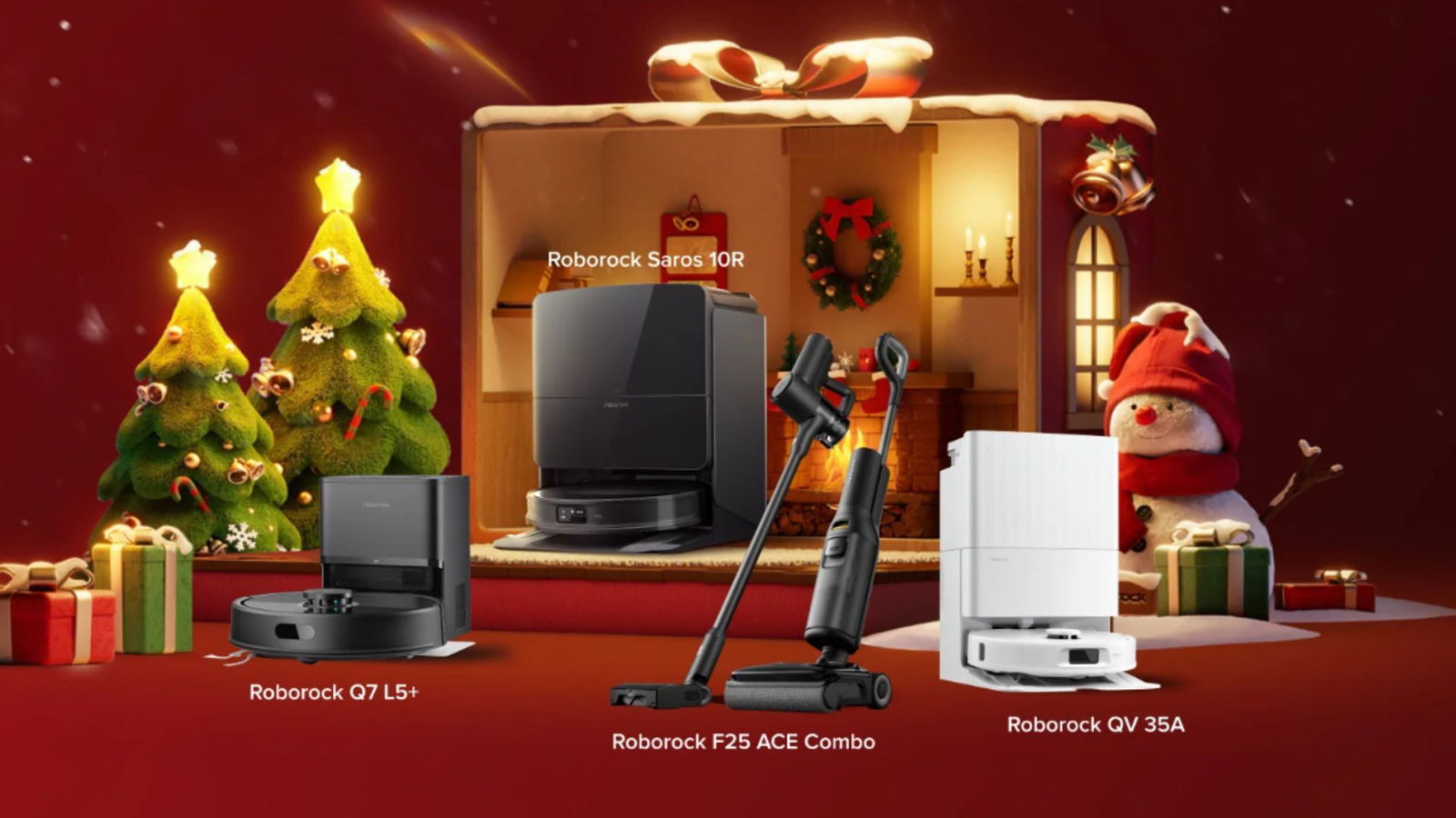 Roborock, il picco delle offerte natalizie: fino a 800€ di sconto