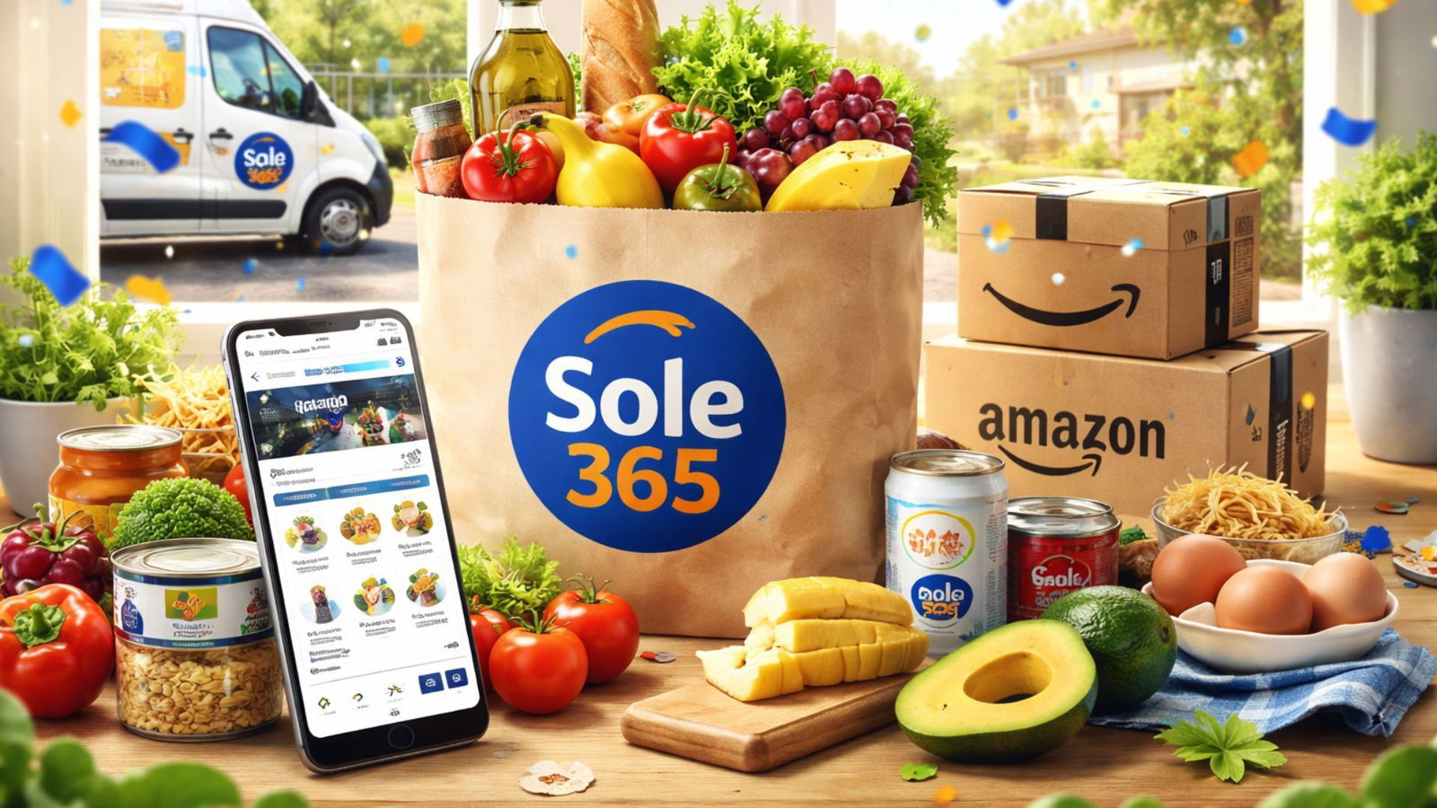 Immagine di La spesa online evolve! Sole365 arriva su Amazon con un’offerta per i nuovi utenti