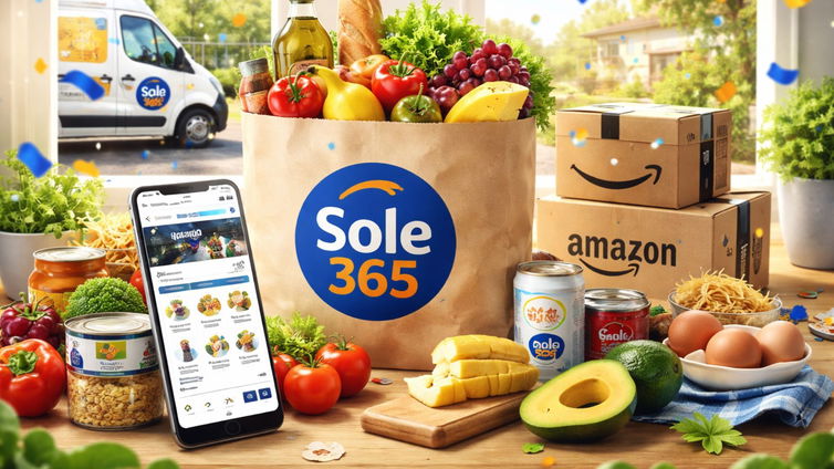 Immagine di La spesa online evolve! Sole365 arriva su Amazon con un’offerta per i nuovi utenti