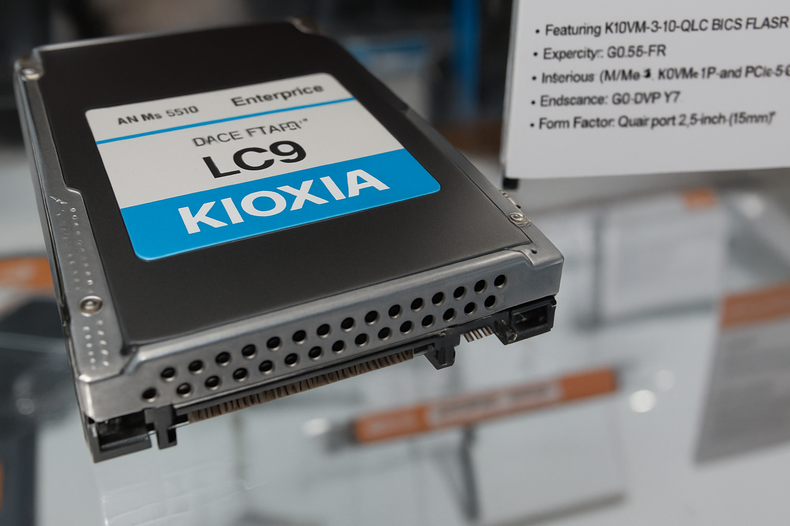 Kioxia accelera sulle NAND 3D: BiCS10 arriva nel 2026
